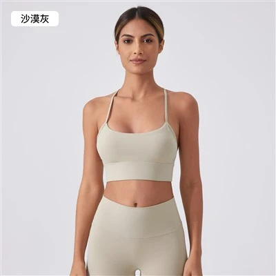 Stíl nua na mban ag rith spóirt spórt brat sexy y-back dearadh turraing-ionsúite braite Yoga Bra Sports Bra